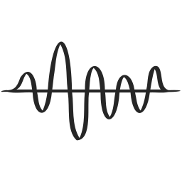 Sound waves icon