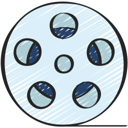 Film reel icon