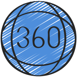 360 video icon