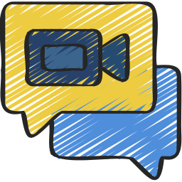 Video chat icon