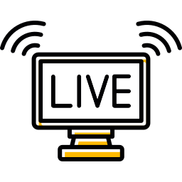 Live streaming icon