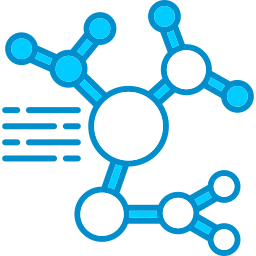 estrutura molecular Ícone