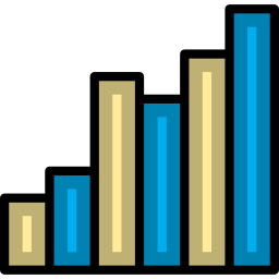 staafdiagram icoon