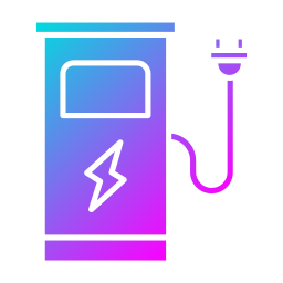 station de charge Icône