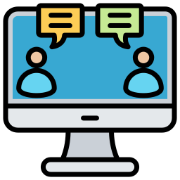 online-diskussion icon