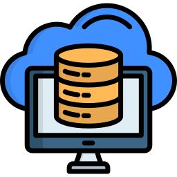 Cloud storage icon