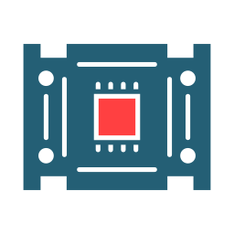 carte de circuit imprimé Icône