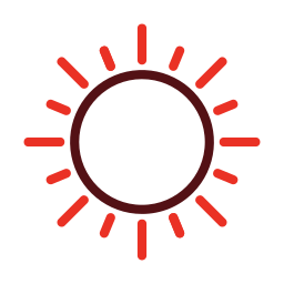 Sun icon