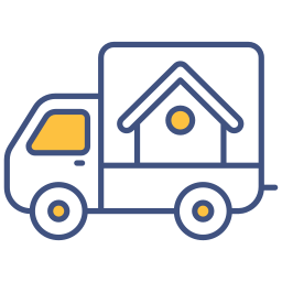 Moving truck icon