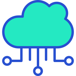 Cloud computing icon