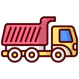 Dump truck icon