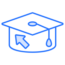 Graduation cap icon