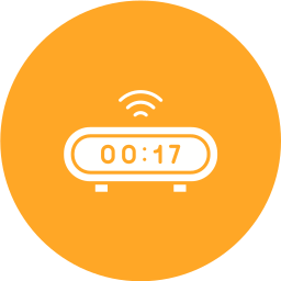 Smart clock icon