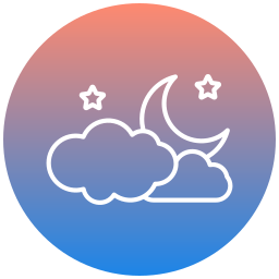 Half moon icon