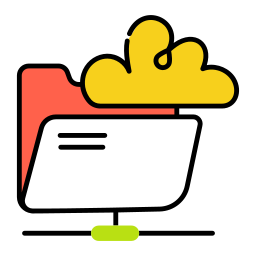 Cloud folder icon