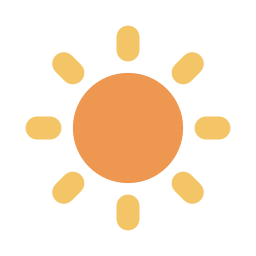 Sun icon