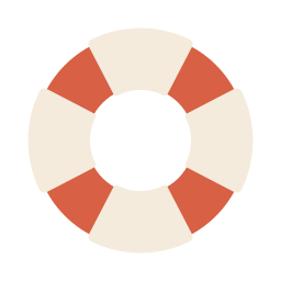 Swimming tire icon