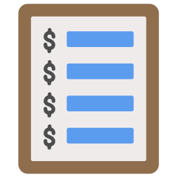 Price list icon