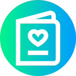 Greeting card icon