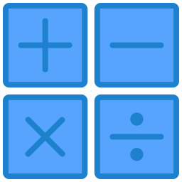 mathématiques Icône