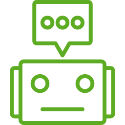 Chat bot icon