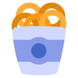 Onion ring icon