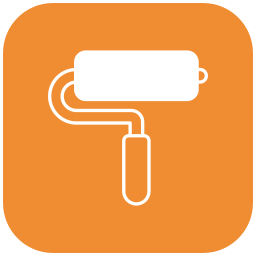 Paint roller icon