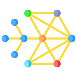 rete neurale icona