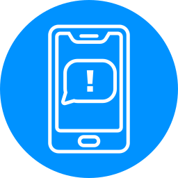 Phone alert icon