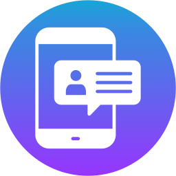 Mobile chat icon