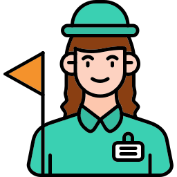 Tour guide icon