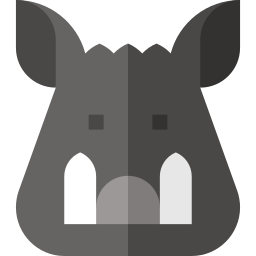 Wild boar icon