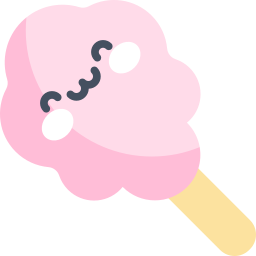 Cotton candy icon