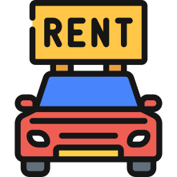 Rental car icon