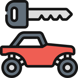 Buggy car icon