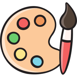 Paint palette icon