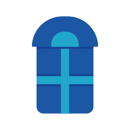 Sleeping bag icon