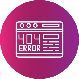 404 error icon