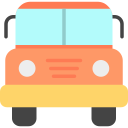 bus scolaire Icône