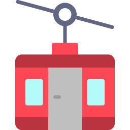 Cable car icon