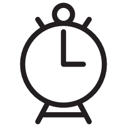 Alarm clock icon