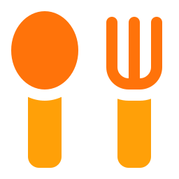 Spoon and fork icon