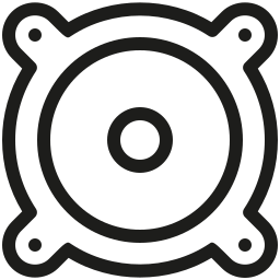 Car audio icon