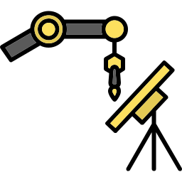 Robotic arm icon