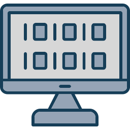 Binary code icon