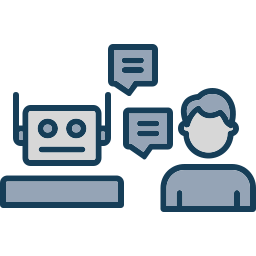 Chat bot icon