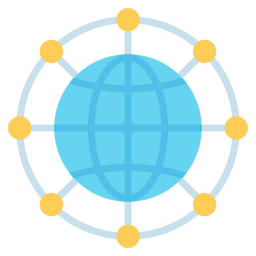 globaal netwerk icoon