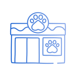 Pet shop icon