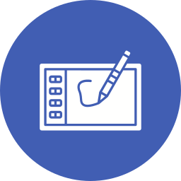 Graphic tablet icon