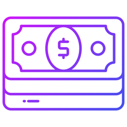 Currency note icon